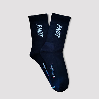 Chaussettes PNBT coton bio noir