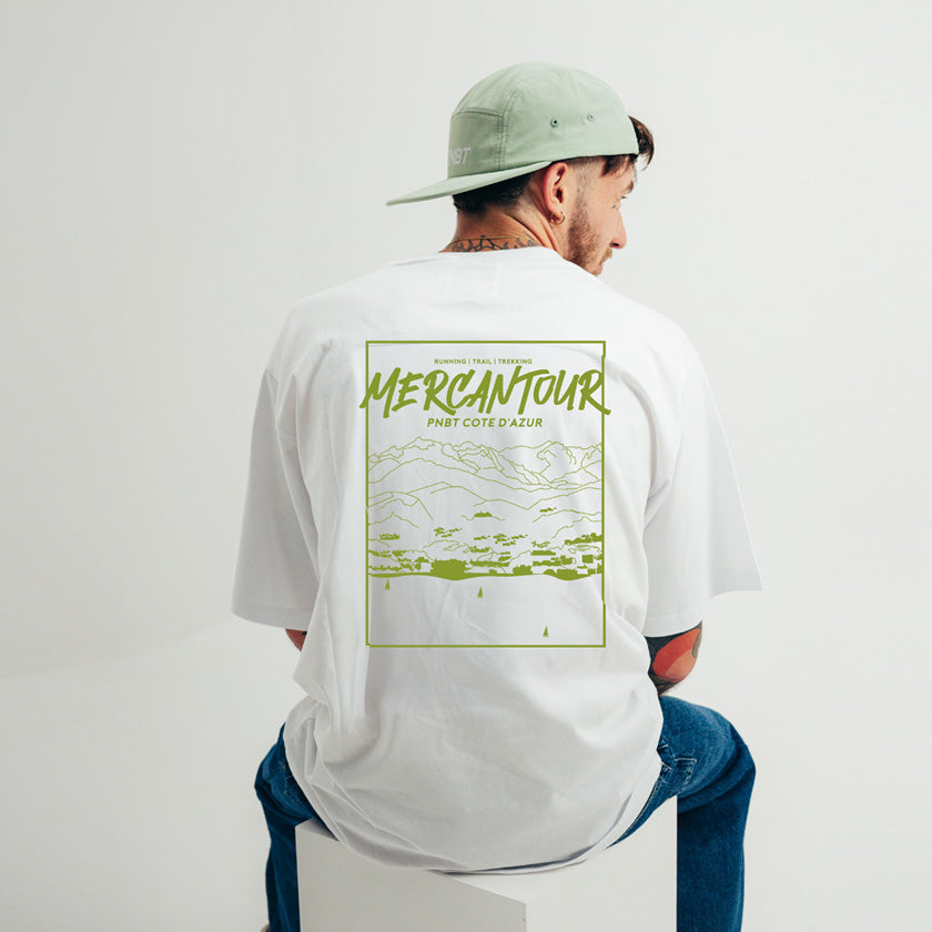 T-shirt loose Mercantour kaki